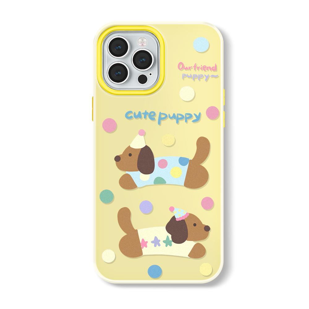 Zhitai iPhone Case: Compatible with iPhone 11 To 16 Pro Max, Cartoon Design, Jelly Skin