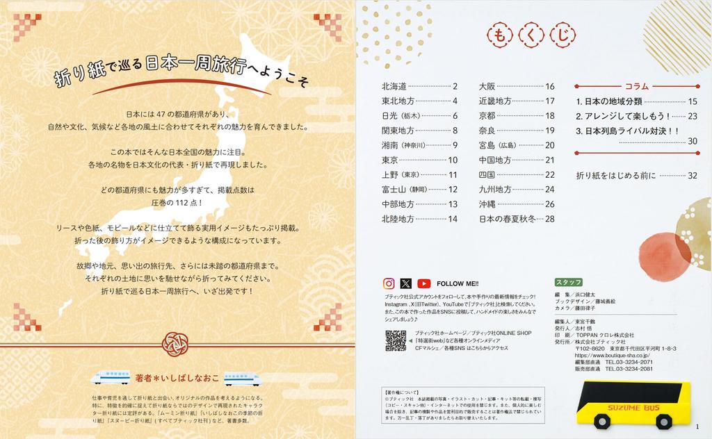 Naoko Nippon Origami Boutique Series Ishibashi's (Lady no. 8583)