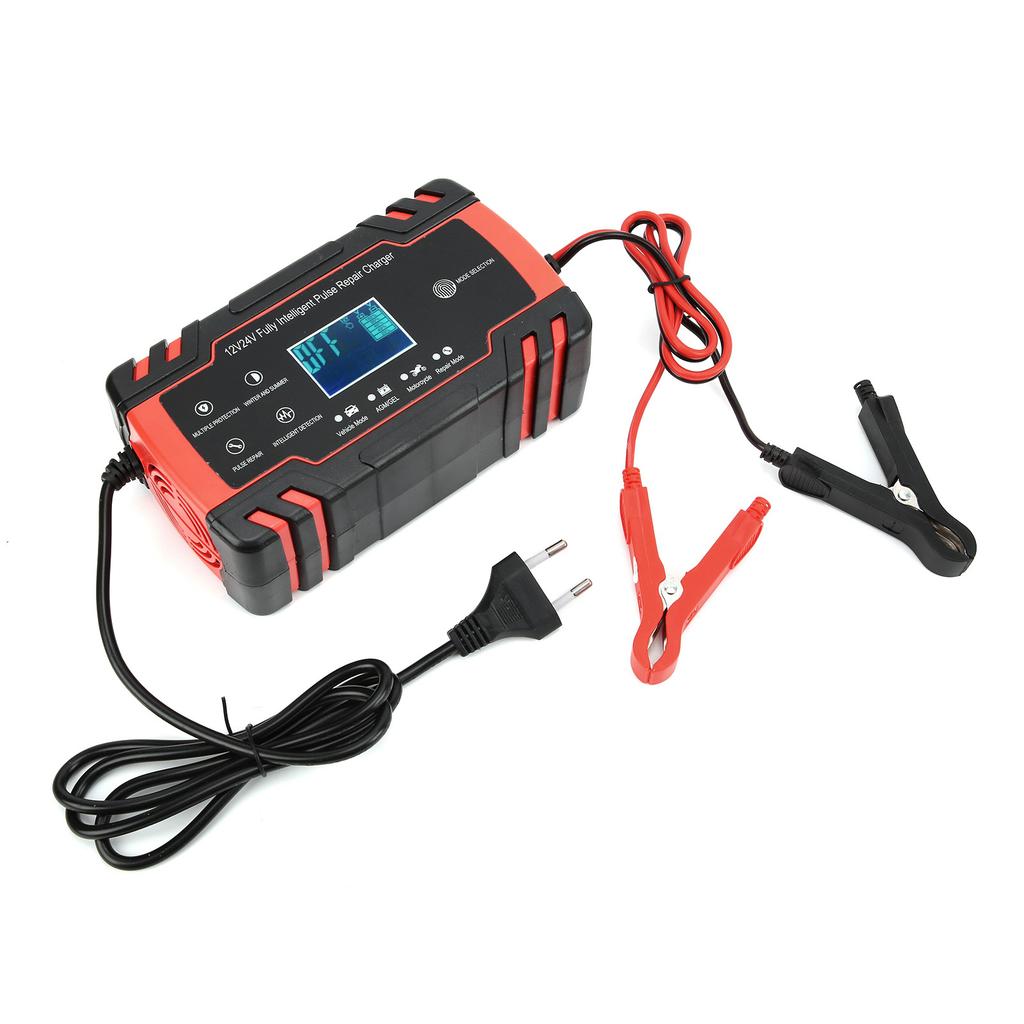 12V24V 2?150Ah Battery Charger Repair Smart Automatic Charging for Car Motorcycle