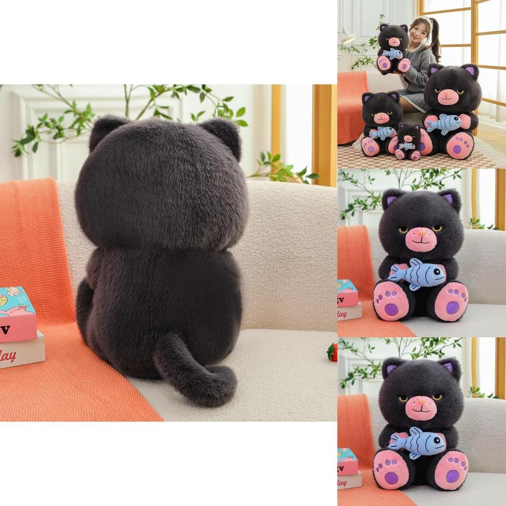 Cute Demon Meow Meow Plush Toy Cat Animal Doll For Kids And Collectors