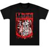 Misfits Rock Band Srock Band Loose Casual Cotton Hot Sale Unisex Tshirt Summer New Fashion Oversized Neck Unisex Tshirt