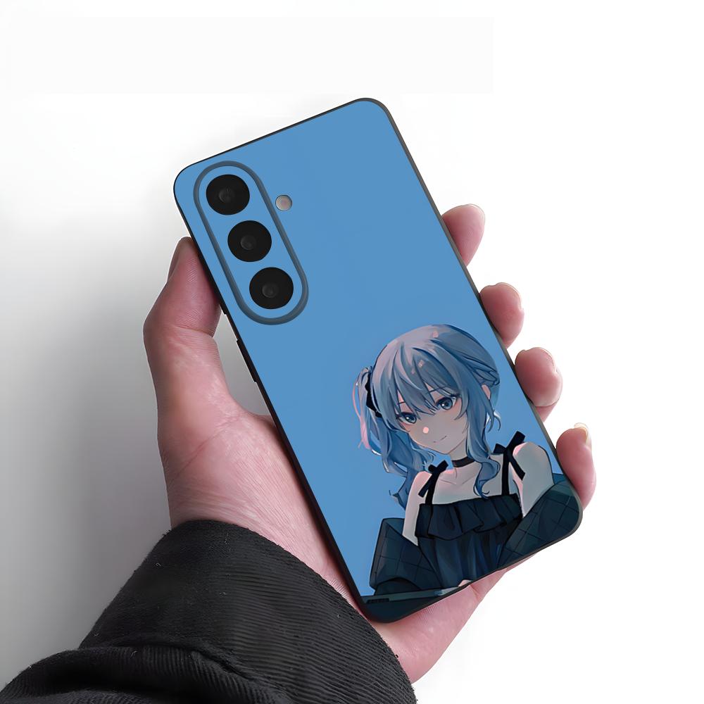 H-Hoshimachi Suisei Phone Case For Samsung S26 S25 Plus S20 S20 Plus S22 Ultra S23 FE S21 Plus S21 Ultra Soft Cover