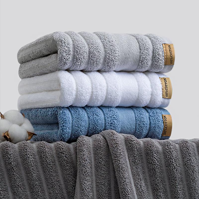 thick cotton bath towel Household bathroom adult men and women universal soft absorbent washing hair shower towel bathroom hotel