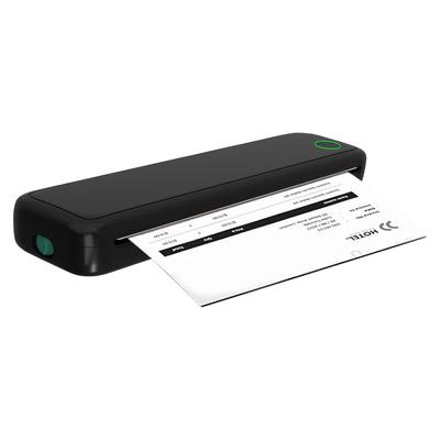 Wireless Mobile Travel Printer with Printing Paper BT Thermal A4 Mobile Printer Document Printing Maker Travel and Home Work Use