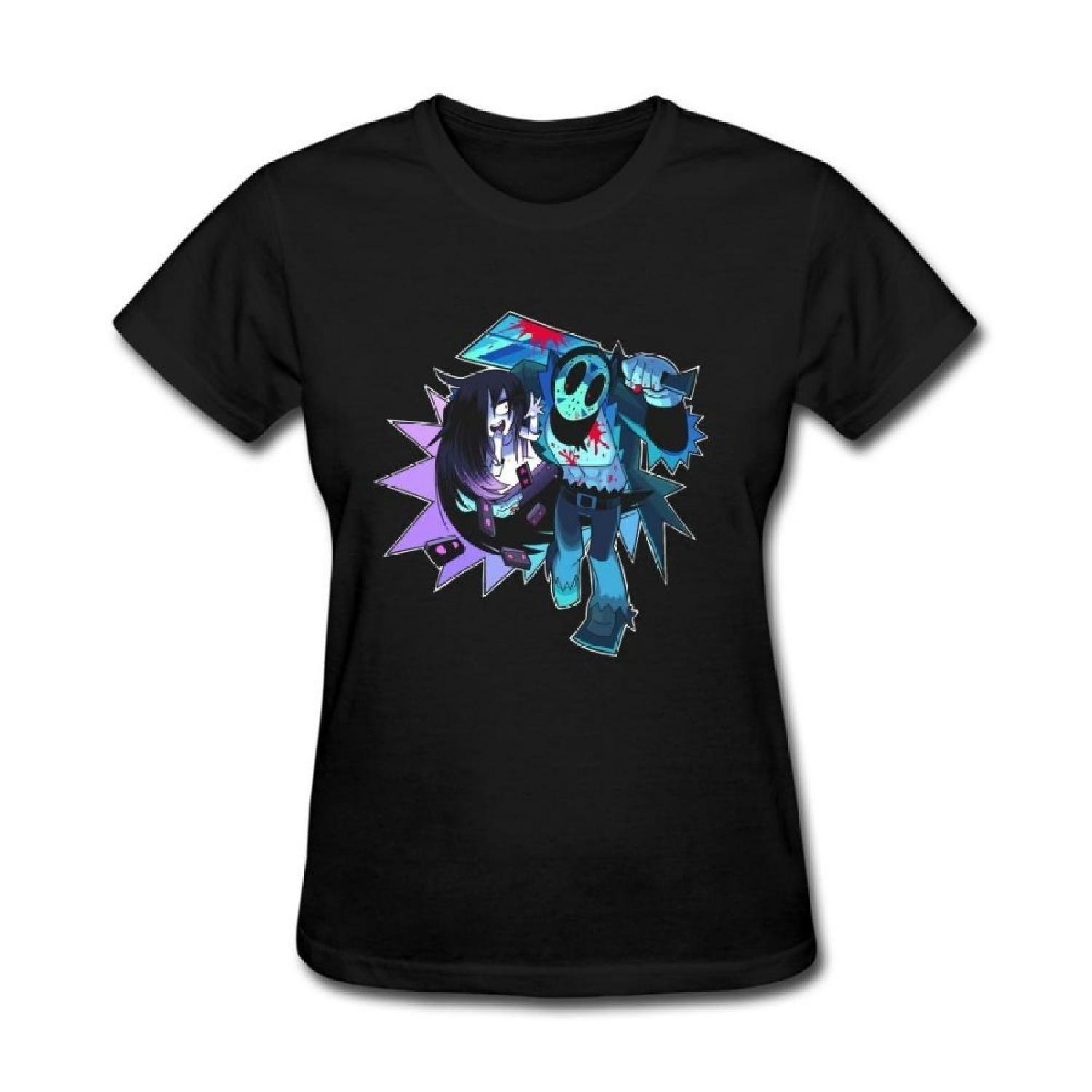 

SUNRAIN Women s Jason And Sadako Yamamura Art T shirt XXXXXL чорний