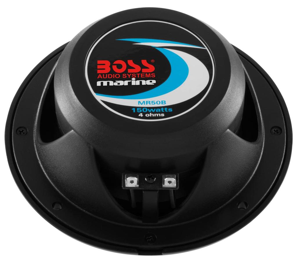 Waterproof 2-way 150W Speaker, Black, Parallel Imported Product