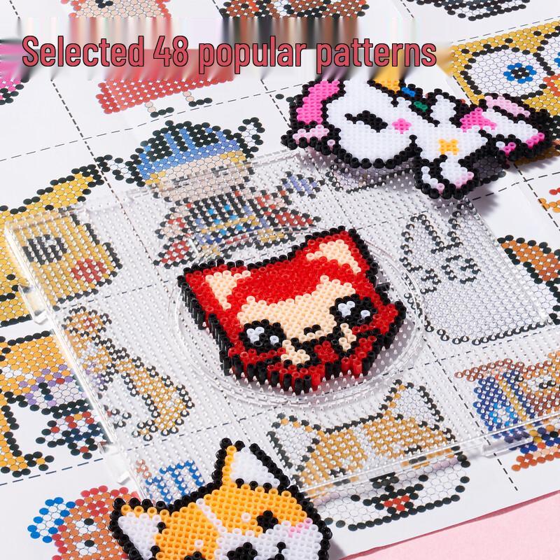 DIY Perler Beads Craft Kit with Upgraded Tools
