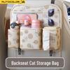 Car Seat Back Organizer with Tissue Box