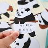 30sheets Huahua Diary Sticker, Sticker Cute Animal Notes, Panda Alien Shaped Can Be Pasted  Sticky Tabs  Office Accessories Gift