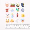 Popular Cartoon Elephant Cola Resin Stickers for DIY Phone Cases