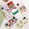 JZ10 Sanrio Characters Transparent Case for Samsung A04 A14 A23 M33 M53 Realme 10 9 C35 C55 VIVO Y02 X80 Infinix Hot 30 Note 11 Tecno Spark 8P Pro