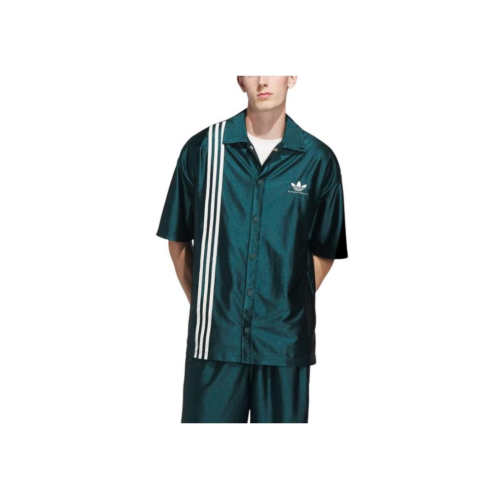 Adidas Originals SS25 Loose Versatile Comfortable Sports Short Sleeve Shirt Unisex Shirts JM9950