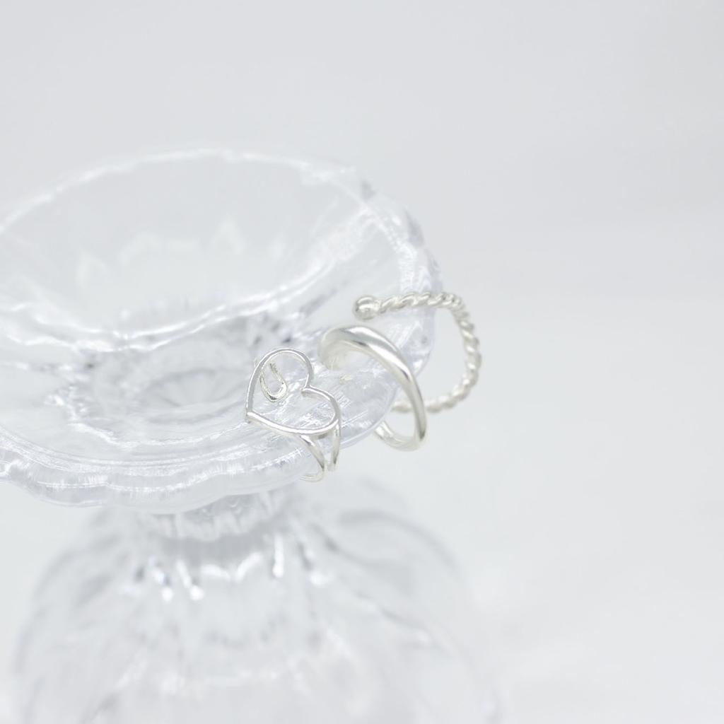 Custage Heart Attack Ear Cuff