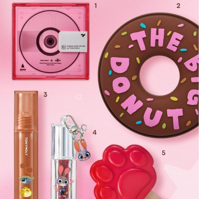 Tonymoly Zootopia Edition Makeup Bus Set