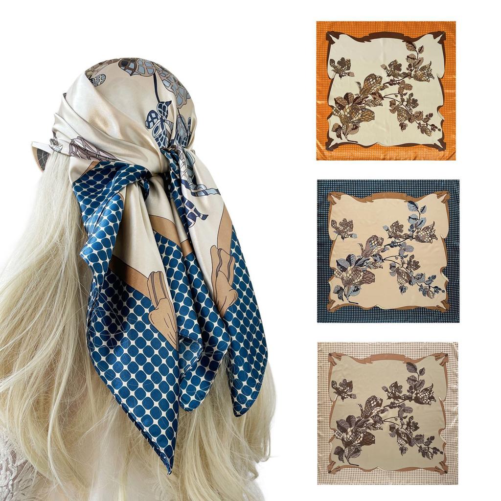 New Arrivals: 90cm Scarves and Handkerchiefs – Women’s Rayon Scarves, Satin Scarves, Large Handkerchiefs and Printed Shawls