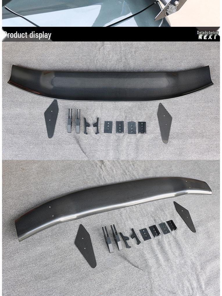 APR Style Carbon Fiber Rear Wing for 2015-2023 Ford Mustang - Modified Wind Deflector