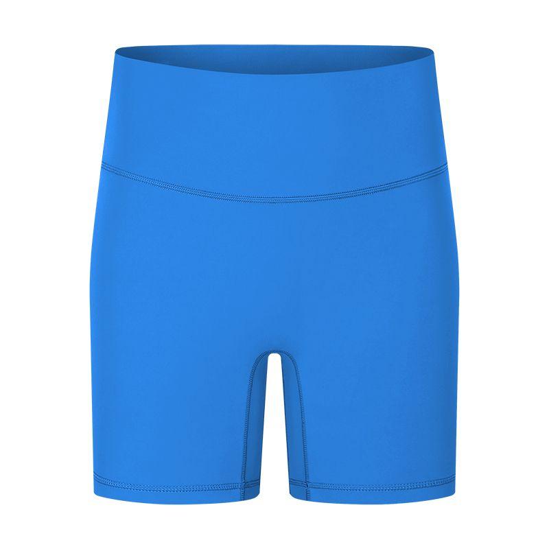 Nude Feel High Waist Yoga Shorts Outwear Thin Quick-Drying Sports Shorts Women's Tight Three-Point Fitness Shorts Women's Hip Lifting