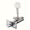 Heavy-Duty Metal Pipe Invisible Lock – Uncharged Mortise, Tube Key, Deadbolt, Kit, Office Doors