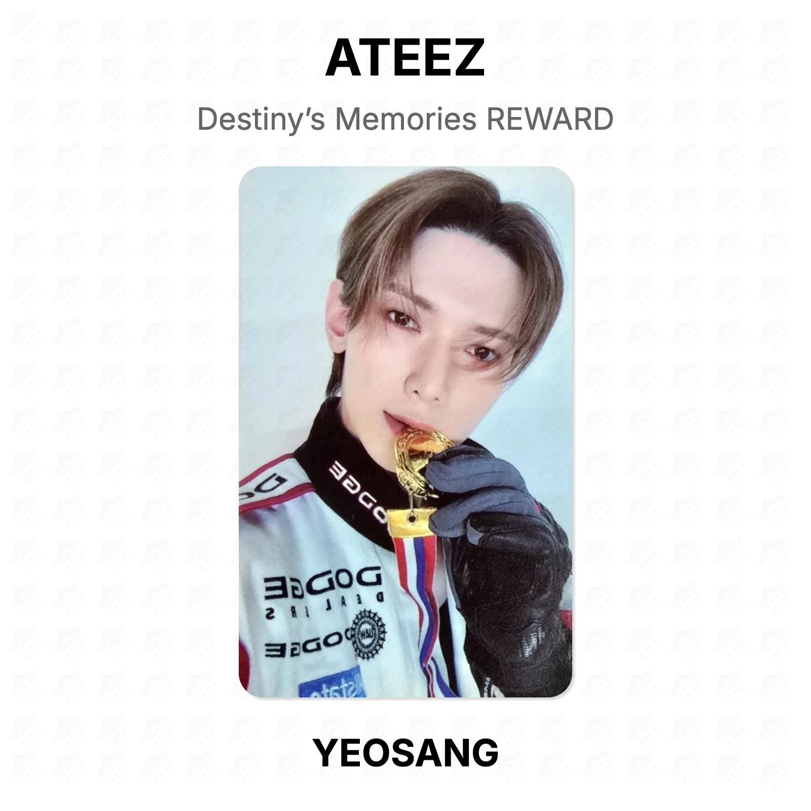 ATEEZ Destiny’s Memories REWARD Official Photocard YEOSANG