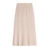 Stretch Fringe Knit Skirt Women Autumn Winter Midi Straight Bodycon High Waist A-Line Skirt