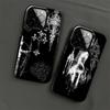 Gothic Cyber Sigil Cross Phone Case For iPhone 17 Air 16 15 14 11 12 13 Pro Max Plus X XR XS Colored Silver Hard Cover