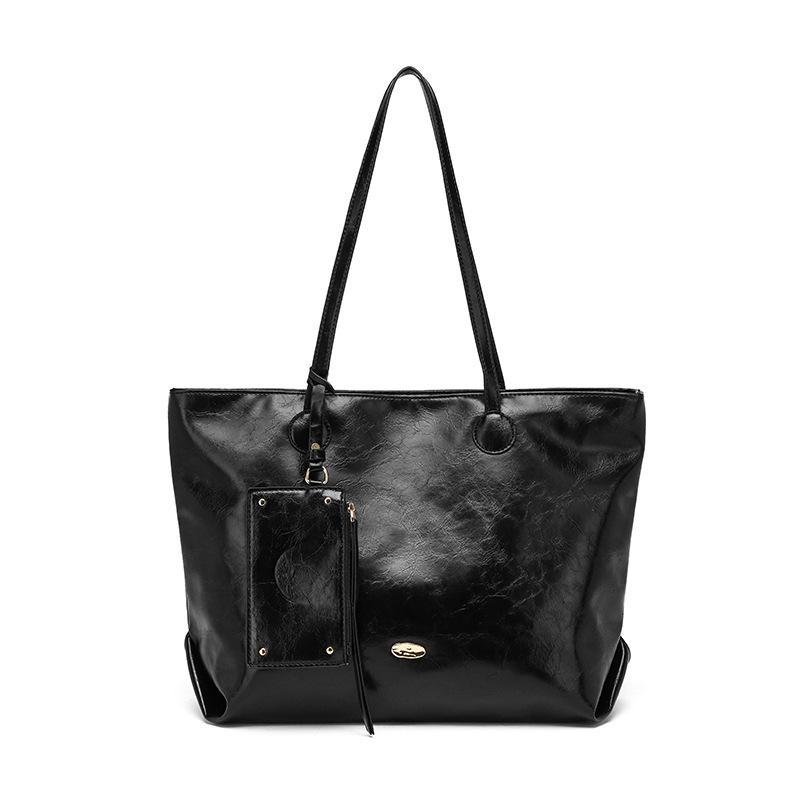 Commuting Simple and Fashionable Bag, High-end Quality, Large-capacity Single-shoulder Armpit Bag