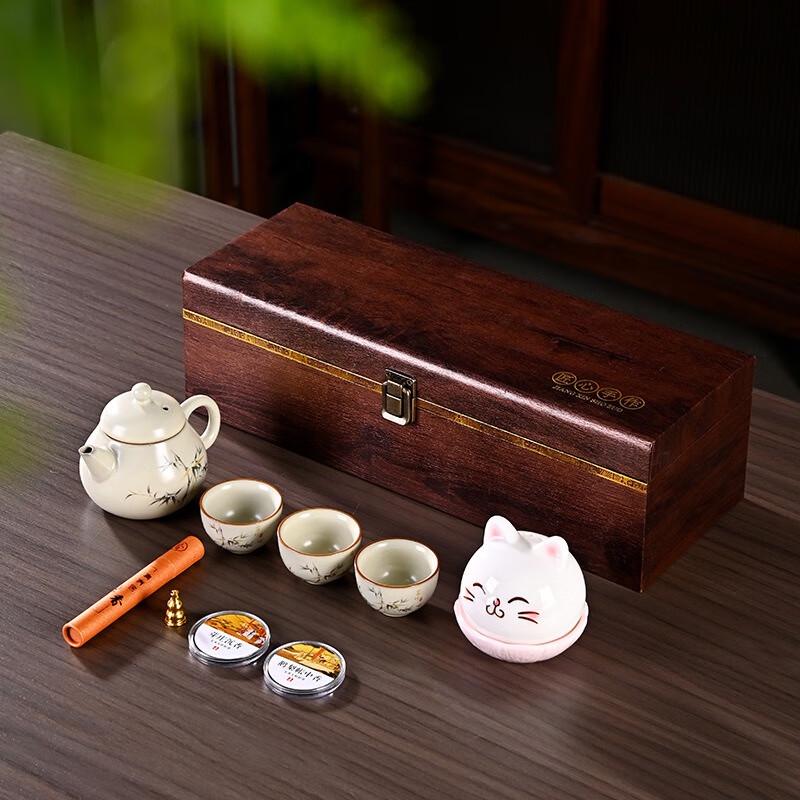 MOZHOU Ceramic Kung Fu Tea Set