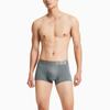 Calvin Klein Shiny Gravity Glossy Waistband Smooth Breathable Anti-Chafing Boxer Briefs Men Underwear Gray NB2540-5GS