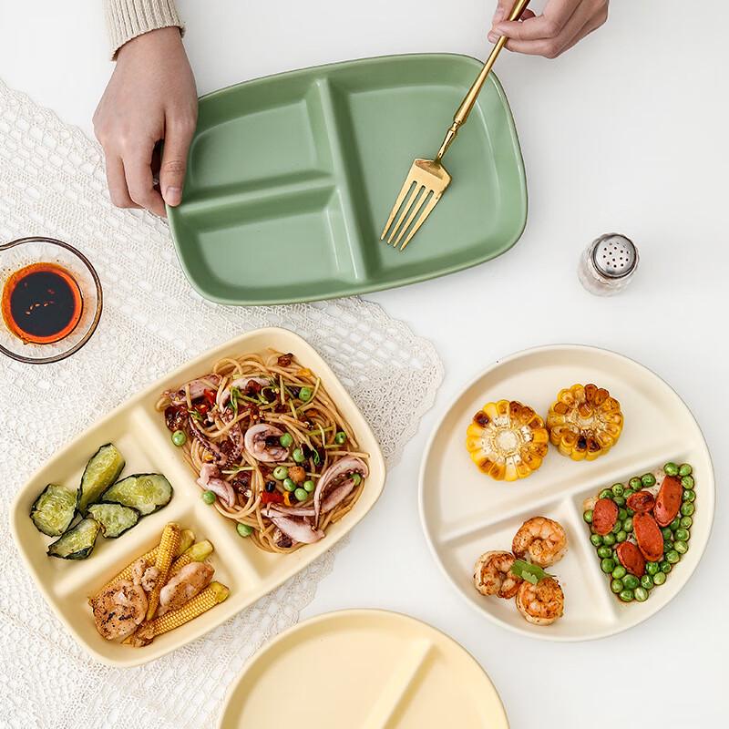 Japanese Style Ceramic Divided Plate