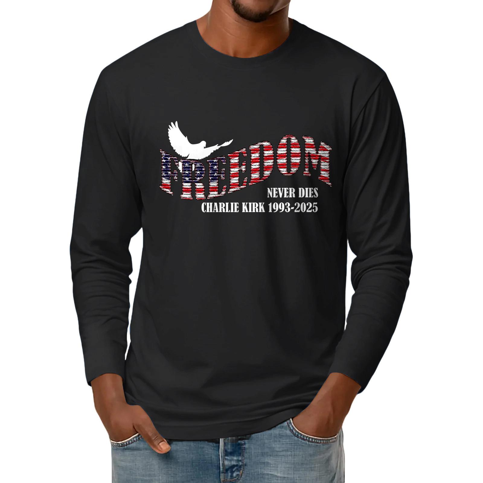 

Мужская базовая футболка с круглым вырезом и длинным рукавом для ношения под низ S