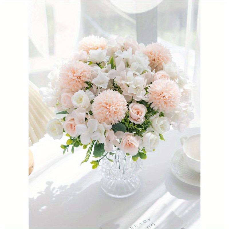 

Искусственные цветы Шелковые чайные розы Букет Хризантема Пластиковые растения Свадебный букет День святого Валентина Искусственные растения Свадебное украшение Сделай сам same-size шампанского