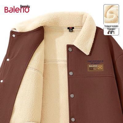 Baleno Men's Corduroy Fleece Lined Jacket