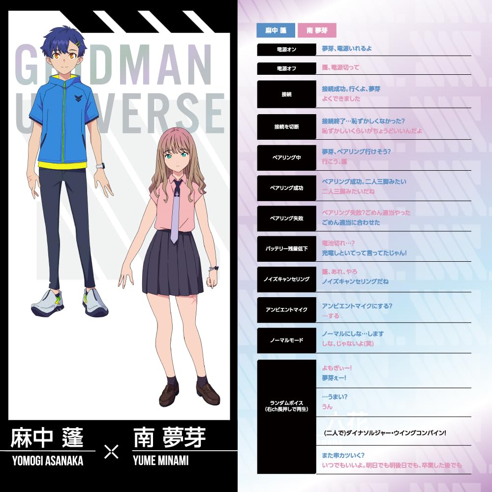 AVIOT Gridman Universe Collaboration Wireless Earphones 2nd Edition Two Equipped with Hybrid Dual Driver LDAC Compatible Up To 62 Hours of Playback