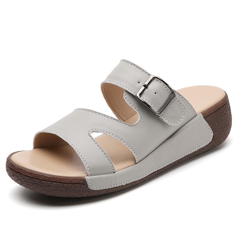 Women Slippers Shoes For Women Summer Sandals Platform Shoes With Heels Slippers Mujer Casual Outdoor Walking Summer Shoes