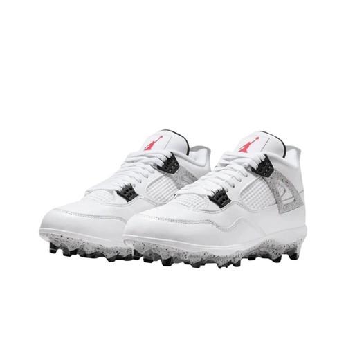 Jordan 4 Retro TD Stollen 'White Cement' HQ0207-106 Herrengröße Sofortiger Versand