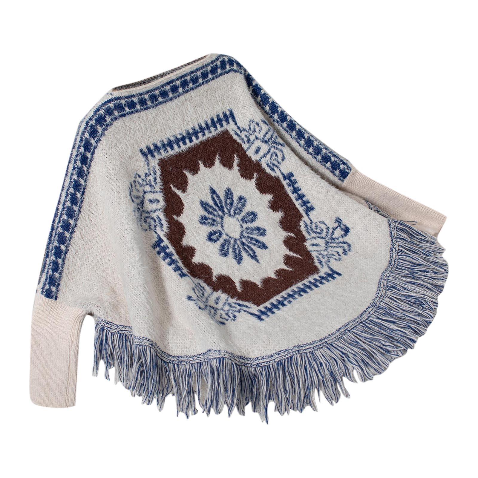 

Женская мода красочная клетчатая вязаная кисточка накидка повседневный свободный свитер накидка One Size белый