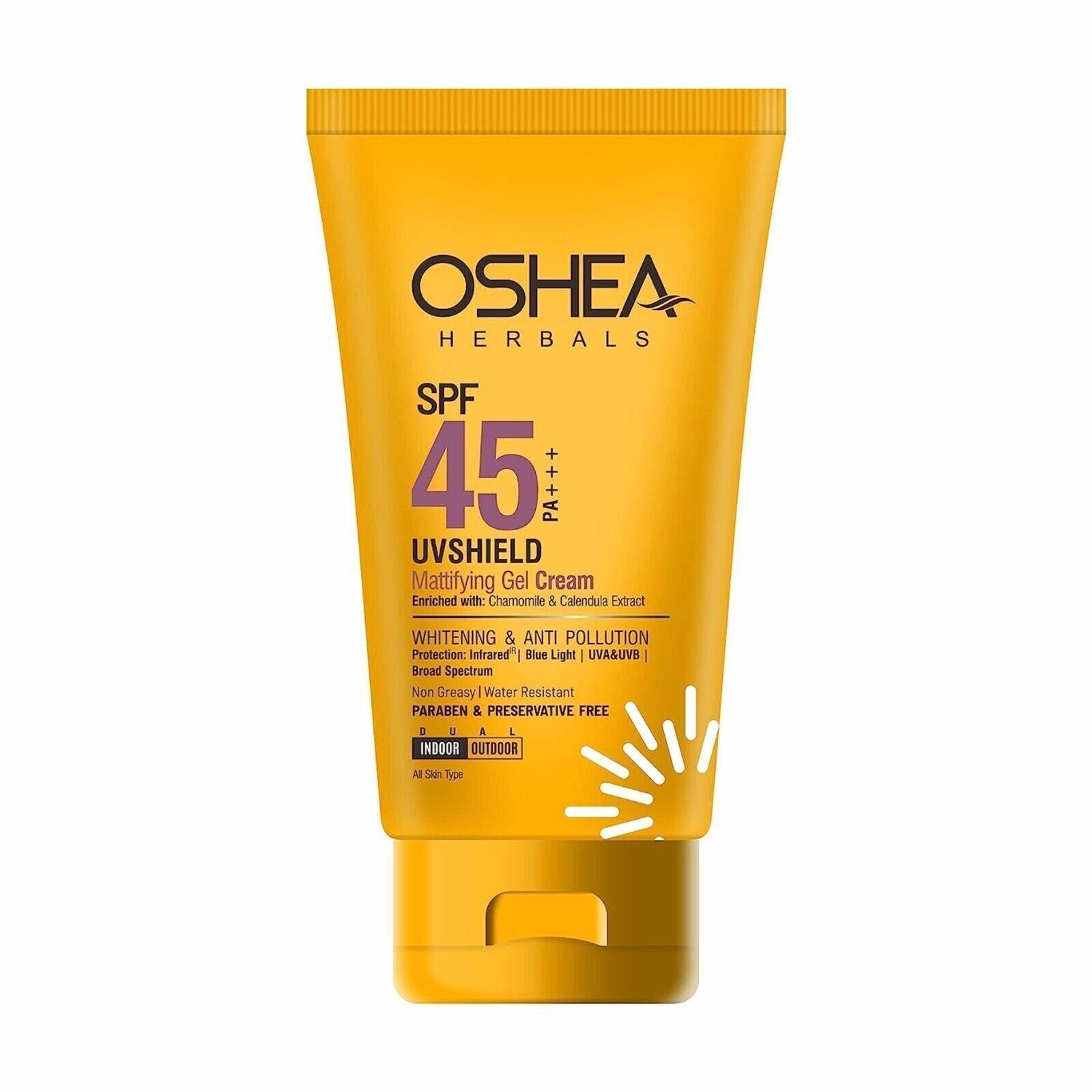 Oshea Spf 45 Uvshield Mattifying Gel Cream t013 AG270