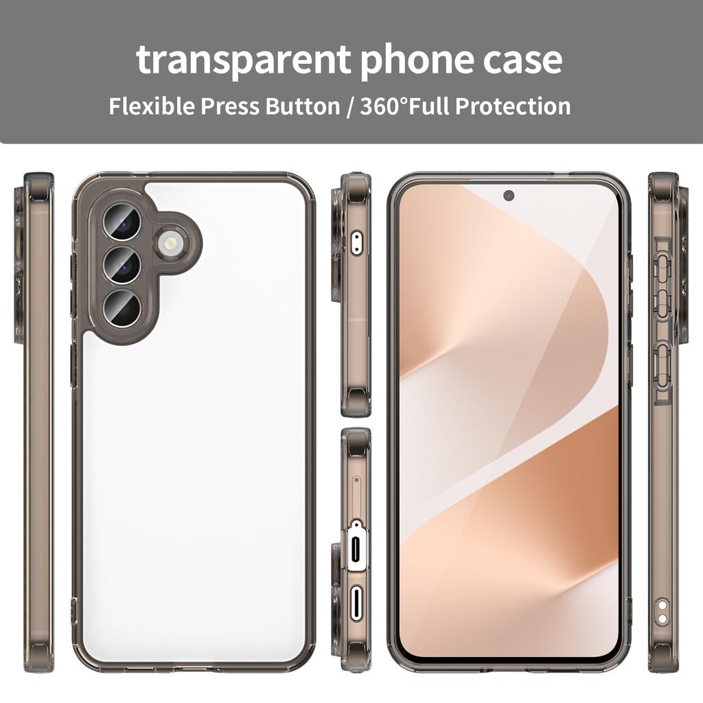 For Samsung Galaxy A57 5G Case TPU + Acrylic Phone Back Cover Anti Yellowing