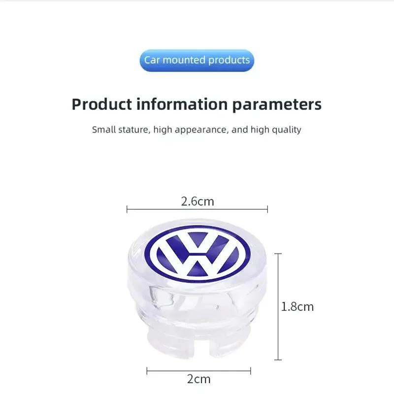 Car Cigarette Lighter Dust Cover Dustproof Decoration Cap For Volkswagen VW Golf R Polo Tiguan Passat B6 Rline Touran CADDY GTI