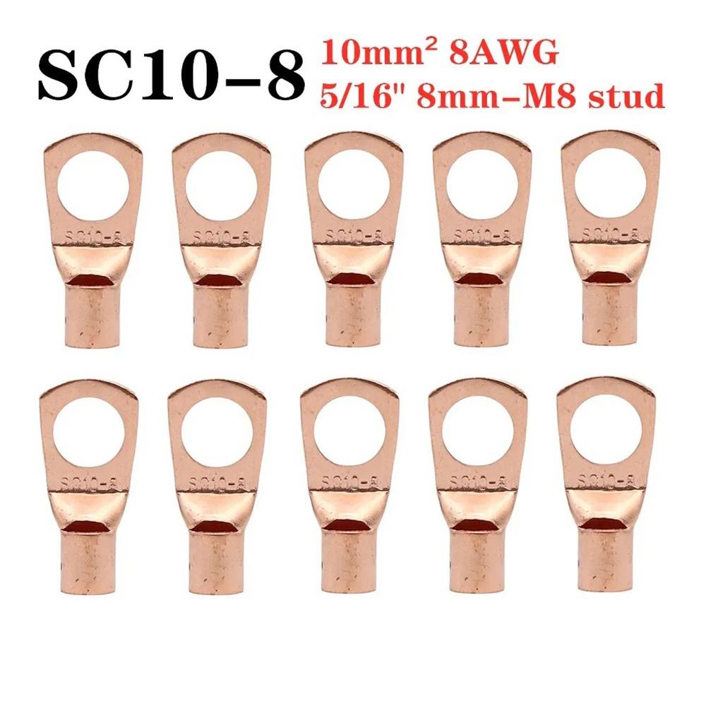 Wire Joint Copper Coppe Terminal Non-Insulated Small Terminal Block Terminal Lug Cable