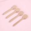 4Pcs Unfinished Wooden Spoons DIY Craft Kit Handmade Spoon Carving Materials for Kitchen Decoration Supplies Handmade Spoons