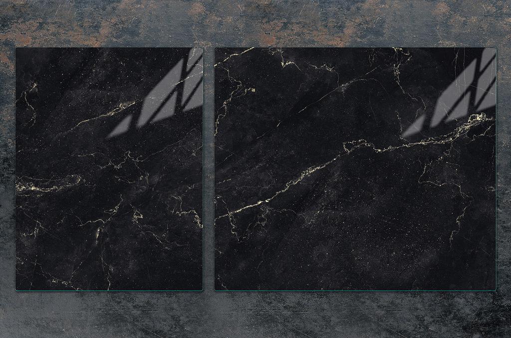 PIANO COTTURA in VETRO e TAGLIERE 100x52 MARMO