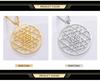 Dawapara Sri Yantra Yoga Halskette Shri Chakra Mandala Hindu Meditation Symbol Amulett Heilige Geometrie Edelstahl Schmuck