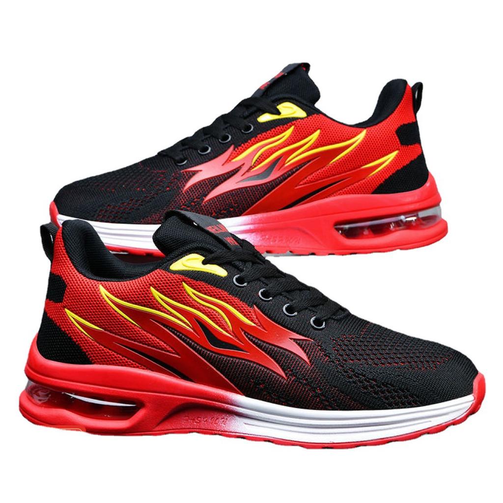 Shoes Men's Spring and Autumn New Sports Shoes Casual Shoes Fashion Flame Men's Shoes