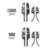 For Genesis G80 -2026 LHD Car Supplies Carbon Fiber Window Lift Button Switch Cover Trim Interior Accessories