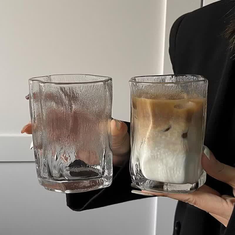 Irregular Ins Style Glass Beverage Cup