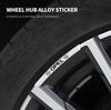 4Pcs Car Wheel Hub Badge Tire Rim 3D Stickers  for Opel OPC Astra Insignia Mokka Zafira Corsa Vectra C D Antara Car Accessories