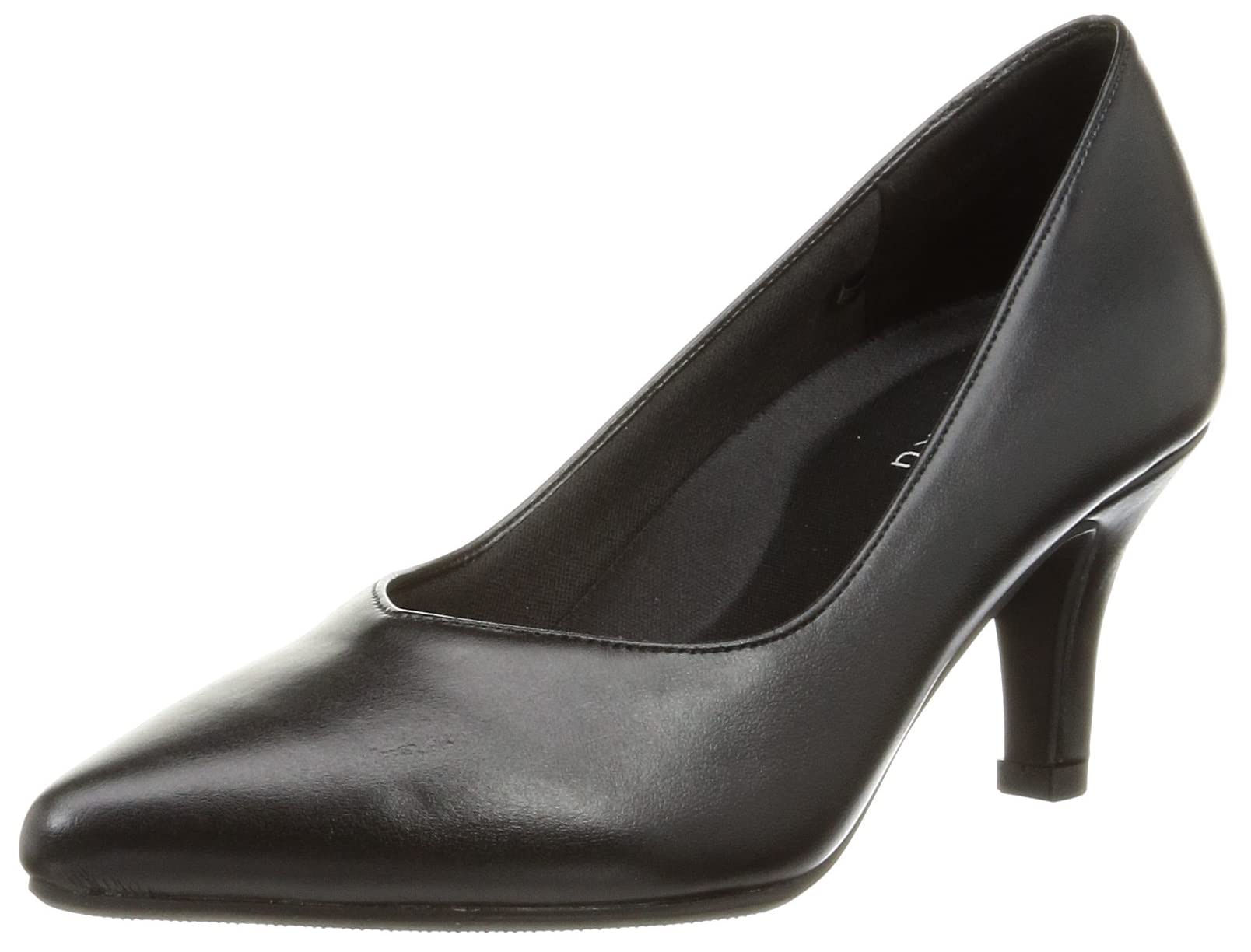 

Wide 3E Waterproof Pointed Toe Pumps Black cm [Fuwaraku] 6.5cm Heel [21.5cm~25.5cm] Women s 22.5 чёрный
