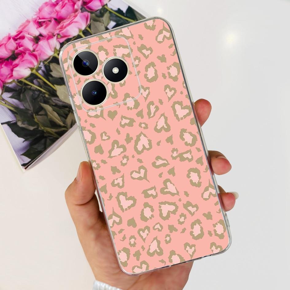 For Cover Realme C53 Phone Case 6.74" 2023 New Fashion Astronaut Soft Silicone Clear Back Cover For Realme C53 RMX3760 C 53 Capa