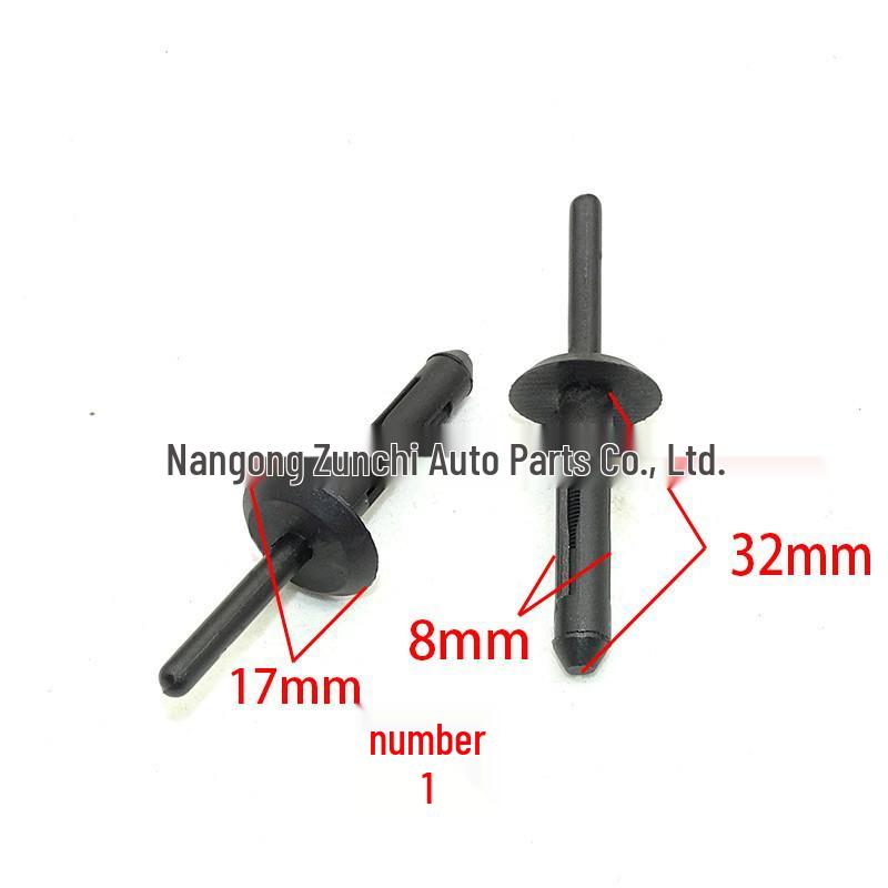 BMW Series Wheel Arch Clips & Expansion Rivets: Fit for 3, 5, X1, X3, X5, X6 Models.
